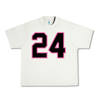 Pistachio number 24 sports jersey athlete fan pink black lucky number t shirt Urban Heavy Tee - linhVisuals