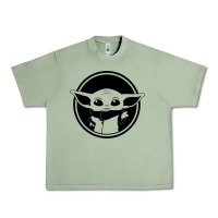 Oil Green newbaby yoda 01 Urban Heavy Tee - linhVisuals