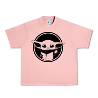 Salmon newbaby yoda 01 Urban Heavy Tee - linhVisuals