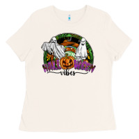 Bone halloween vibes Ladies Tee - SublimationCraftShop