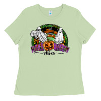 Matcha halloween vibes Ladies Tee - SublimationCraftShop