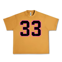 Peanut Butter number 33 sports jersey athlete fan pink black lucky number t shirt Urban Heavy Tee - linhVisuals