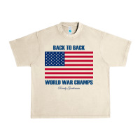 Sandshell newback to back world war champs back Urban Heavy Tee - linhVisuals
