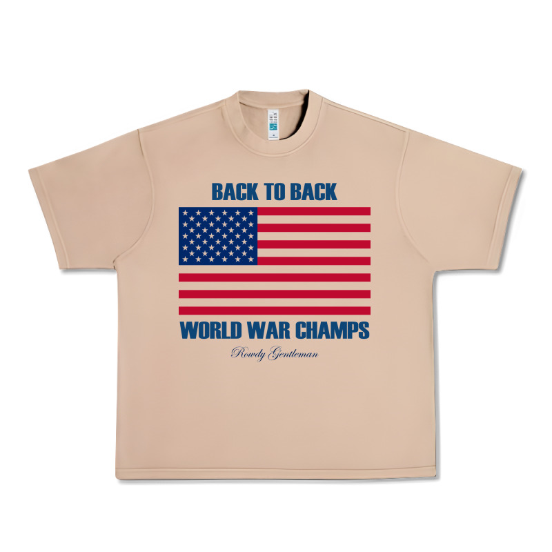 Newback To Back World War Champs Back Urban Heavy Tee by linhVisuals | Teevron