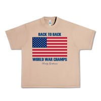 Burro newback to back world war champs back Urban Heavy Tee - linhVisuals