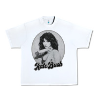 White kate bush legend song Urban Heavy Tee - linhVisuals