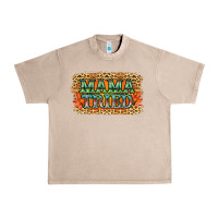 French Oak Leopard Floral Mama Tried Urban Heavy Tee - Jasminsmagicworld