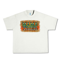 Pistachio Leopard Floral Mama Tried Urban Heavy Tee - Jasminsmagicworld
