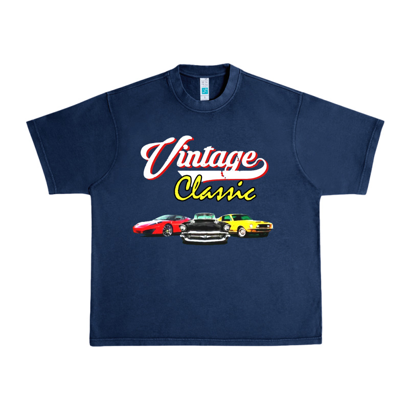 Vintage Classic Oldies Cars Urban Heavy Tee by linhVisuals | Teevron