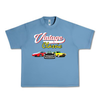 Pebble Blue vintage classic oldies cars Urban Heavy Tee - linhVisuals
