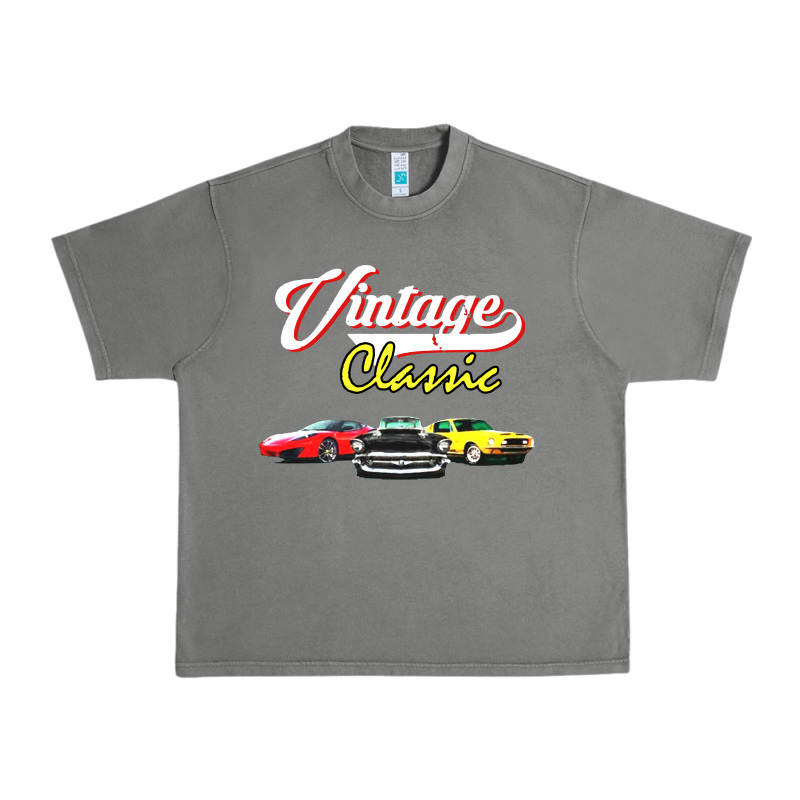 Vintage Classic Oldies Cars Urban Heavy Tee by linhVisuals | Teevron