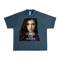 Midnight Navy Lorde Urban Heavy Tee - linhVisuals