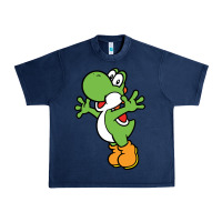 Navy yoshi Urban Heavy Tee - linhVisuals