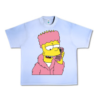 Grape Ice newbart simpson camron Urban Heavy Tee - linhVisuals