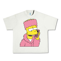 Pistachio newbart simpson camron Urban Heavy Tee - linhVisuals