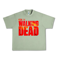 Oil Green the walking dead blood Urban Heavy Tee - linhVisuals