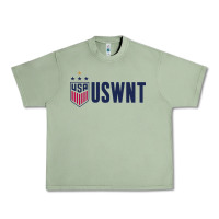 Oil Green uswnt champion Urban Heavy Tee - linhVisuals
