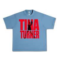 Pebble Blue tina Urban Heavy Tee - linhVisuals