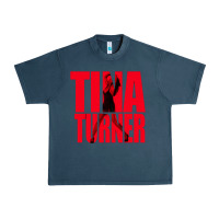 Midnight Navy tina Urban Heavy Tee - linhVisuals