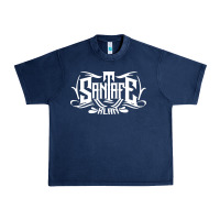 Navy santa fe klan merch santa  , Urban Heavy Tee - linhVisuals