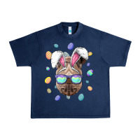 Navy rhino easter bunny ears funny easter eggs hunting sweatshirt Urban Heavy Tee - linhVisuals