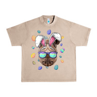 French Oak rhino easter bunny ears funny easter eggs hunting sweatshirt Urban Heavy Tee - linhVisuals
