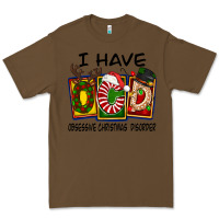 Cacao I Have Obsessive Christmas Disorder Premium Tee - FaDigitalArtStudio