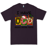 Plum I Have Obsessive Christmas Disorder Premium Tee - FaDigitalArtStudio