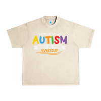 Sandshell someone with autism makes me proud Urban Heavy Tee - linhVisuals
