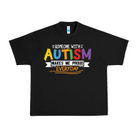 Black someone with autism makes me proud Urban Heavy Tee - linhVisuals