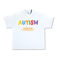 White someone with autism makes me proud Urban Heavy Tee - linhVisuals