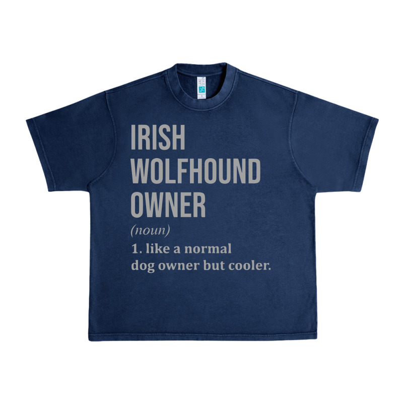 Irish Wolfhound Dog Funny Classic Urban Heavy Tee by linhVisuals | Teevron