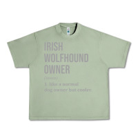 Oil Green irish wolfhound dog funny classic Urban Heavy Tee - linhVisuals
