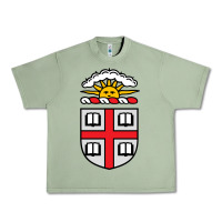 Oil Green brown university coat of arms Urban Heavy Tee - linhVisuals