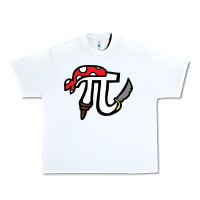 White pi pirate Urban Heavy Tee - linhVisuals