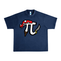Navy pi pirate Urban Heavy Tee - linhVisuals