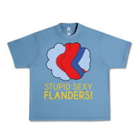 Pebble Blue stupid sexy flanders! Urban Heavy Tee - linhVisuals