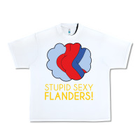 White stupid sexy flanders! Urban Heavy Tee - linhVisuals