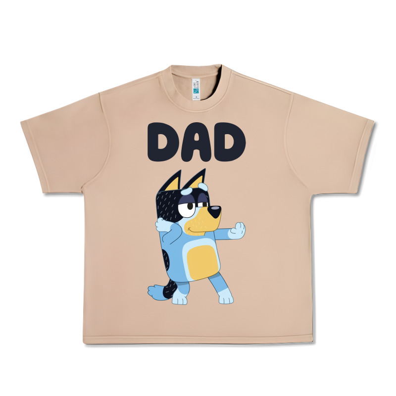 Bluey Dad Urban Heavy Tee by linhVisuals | Teevron