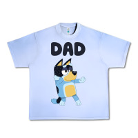 Grape Ice Bluey Dad Urban Heavy Tee - linhVisuals