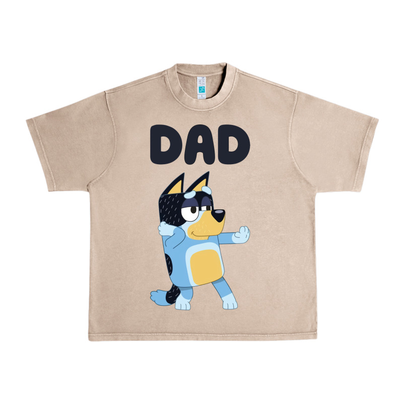 Bluey Dad Urban Heavy Tee by linhVisuals | Teevron