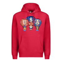 Cardinal usa air balloon gnomies Premium Hoodie - BarkalooDesign