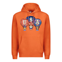Carrot usa air balloon gnomies Premium Hoodie - BarkalooDesign