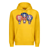 Lemon usa air balloon gnomies Premium Hoodie - BarkalooDesign