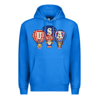 True Royal usa air balloon gnomies Premium Hoodie - BarkalooDesign