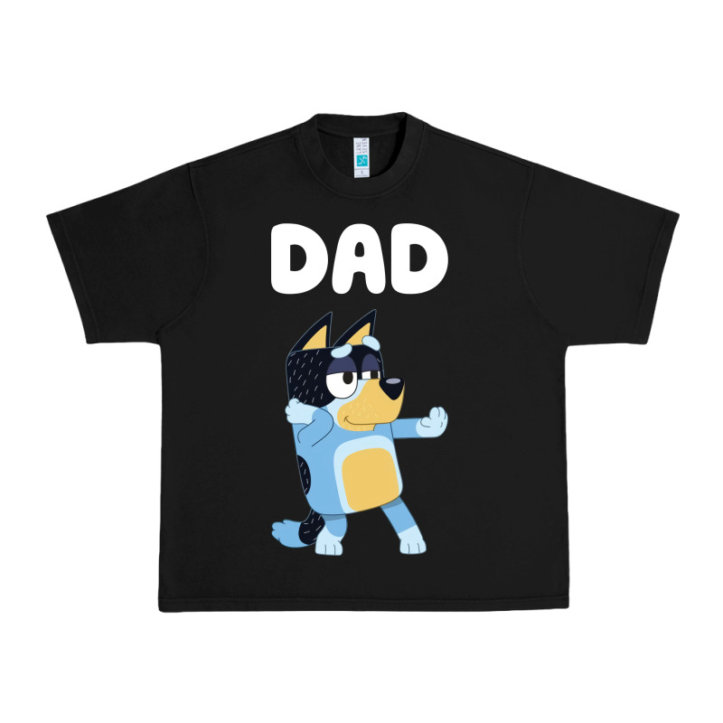Bluey Dad Urban Heavy Tee by linhVisuals | Teevron