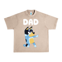 French Oak Bluey Dad Urban Heavy Tee - linhVisuals