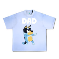 Grape Ice Bluey Dad Urban Heavy Tee - linhVisuals