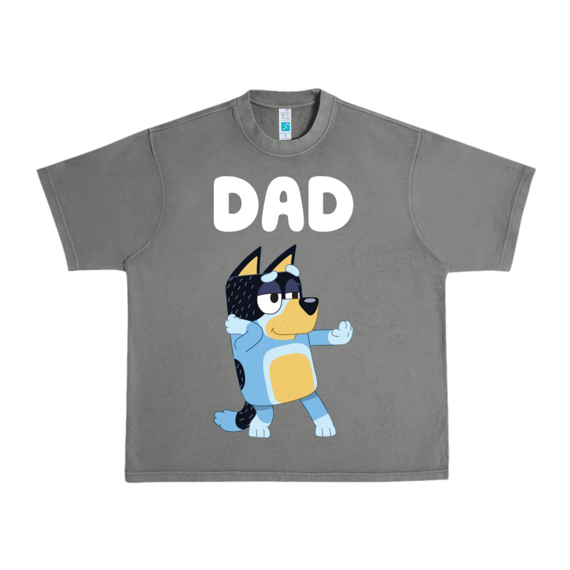 Bluey Dad Urban Heavy Tee by linhVisuals | Teevron