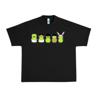 Black newbobs burgers Urban Heavy Tee - linhVisuals